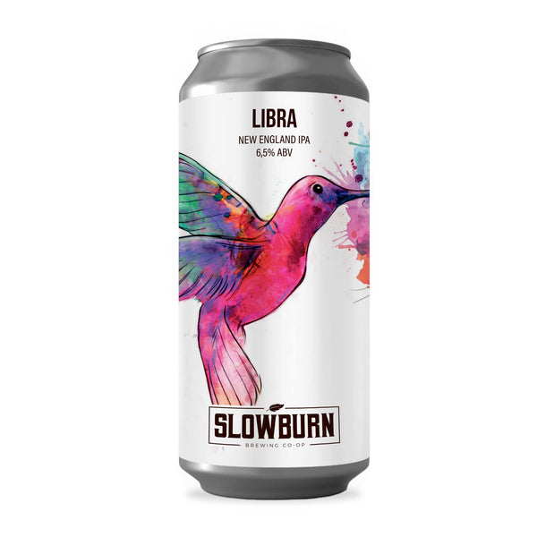 Libra beer can
